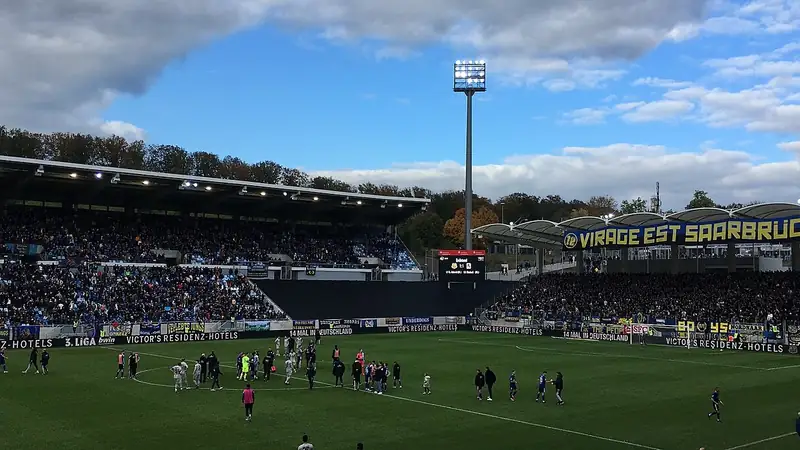 Ludwigspark, stade du club 1. FC Saarbrücken