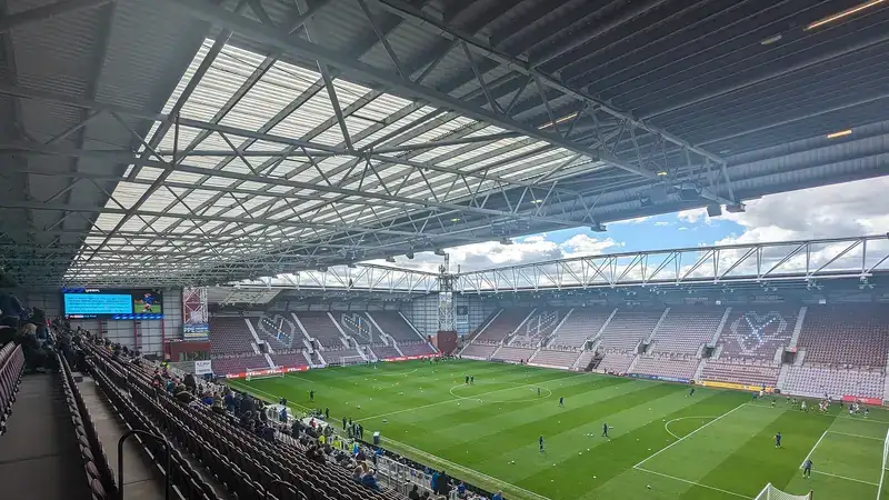 Tynecastle Park, stade du club Heart of Midlothian