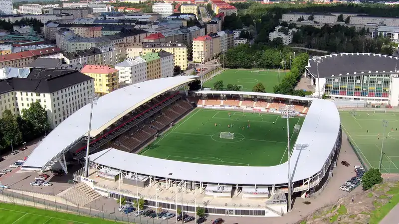 Bolt Arena, stade du club HJK Helsinki