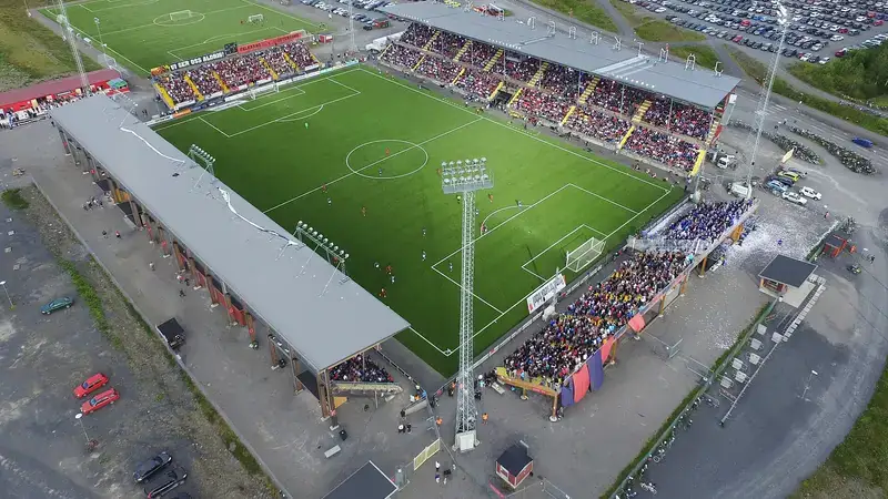 Jämtkraft Arena, stade du club Östersunds FK