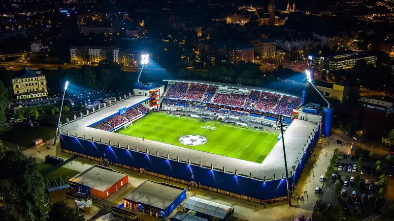 Stadion města Plzně, stade du club Plzen