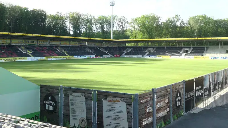 WIRmachenDRUCK Arena, stade du club SG Sonnenhof Großaspach