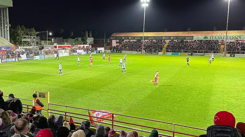 Tolka Park, stade du club Shelbourne Dublin