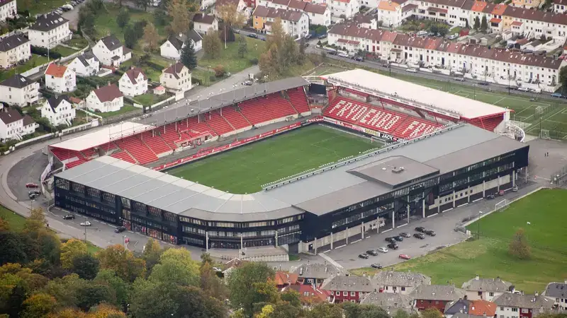 Brann Stadion, stade du club SK Brann