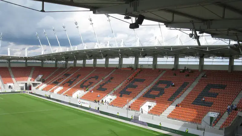 stade du Zagłębie Lubin, stade du club Zagłębie Lubin